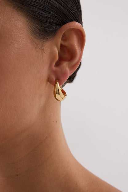 AMBER SCEATS ZANE EARRING GOLD
