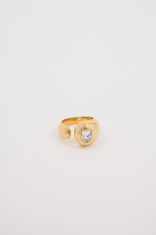 AMBER SCEATS VESPER RING GOLD