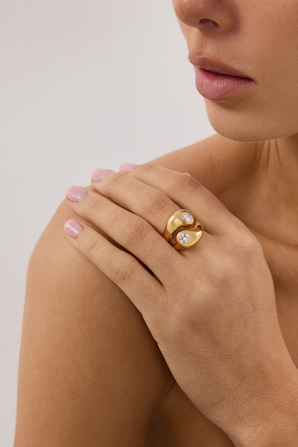 AMBER SCEATS BLOSSOM RING