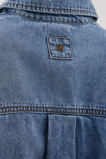 AMARA LIGHT BLUE DENIM SHIRT