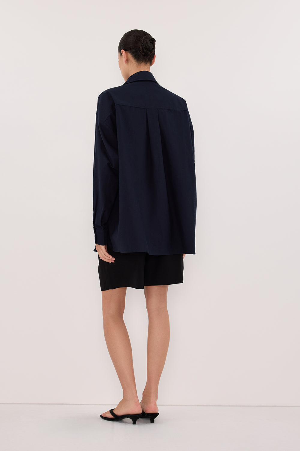 RHEA INK OVERSIZED COTTON SHIRT