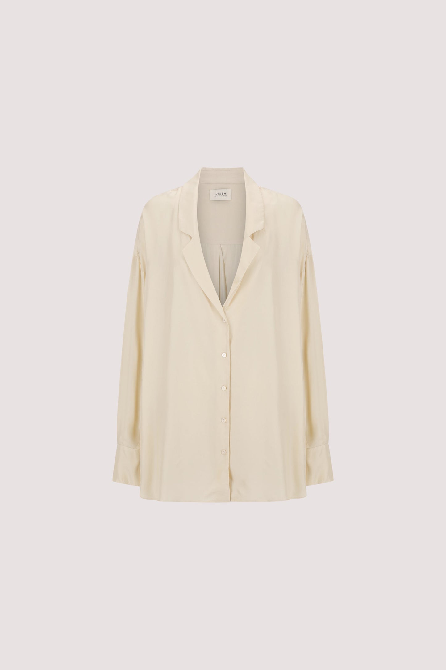 LUCILLE STRAW LONG SLEEVE CUPRO SHIRT