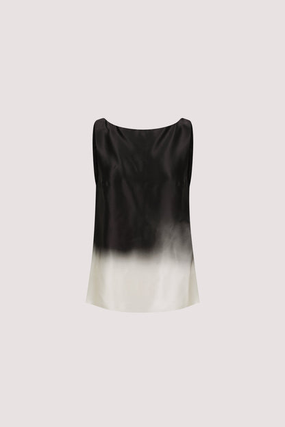 HUXLEY OMBRE SILK TOP