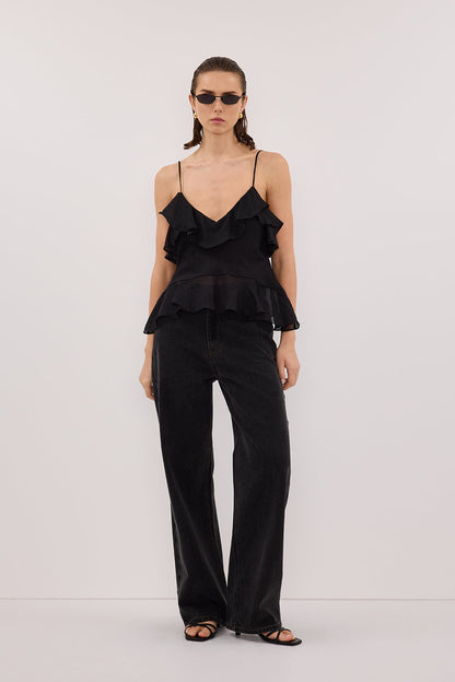 SARA BLACK RAMIE CAMI TOP