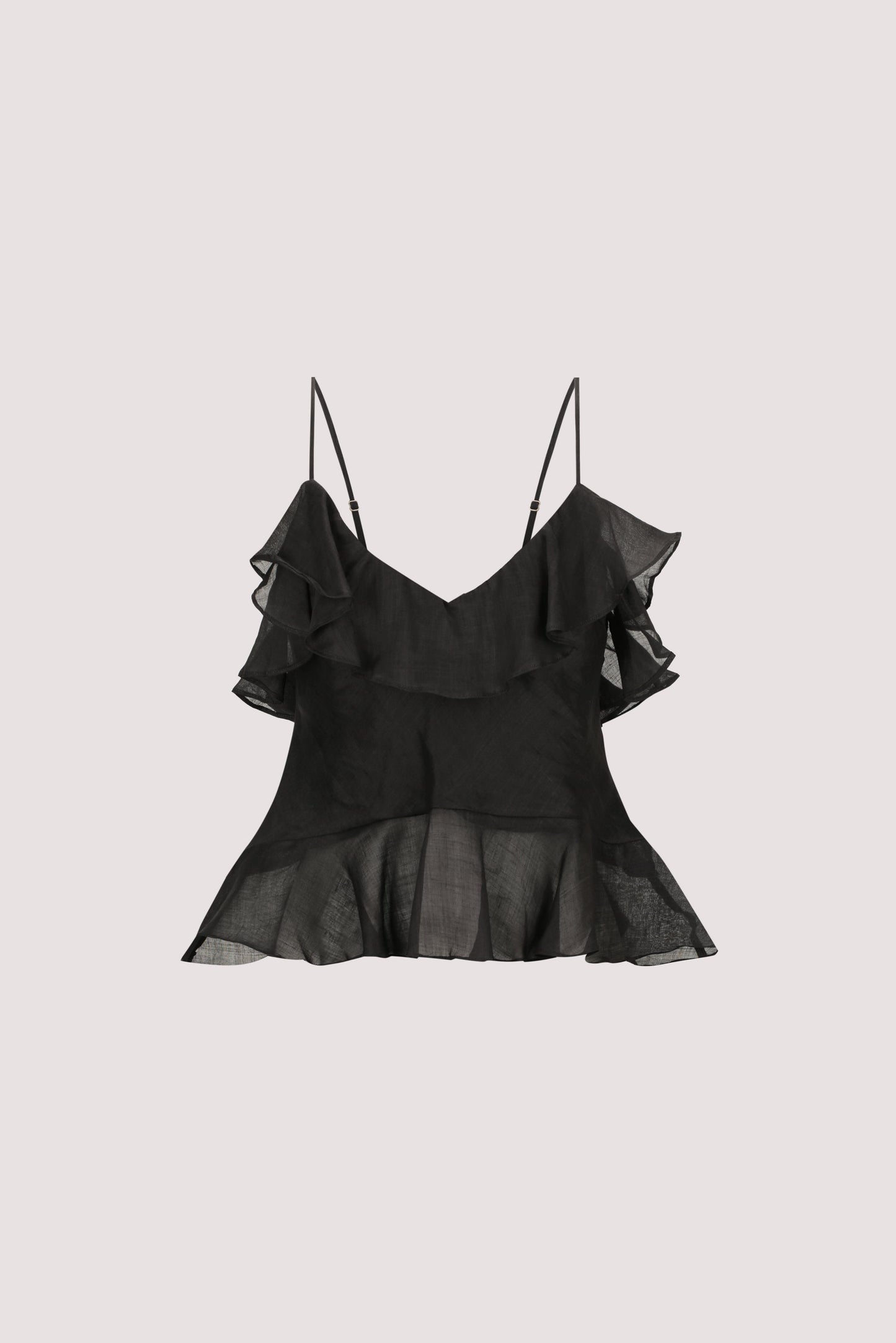 SARA BLACK RAMIE CAMI TOP