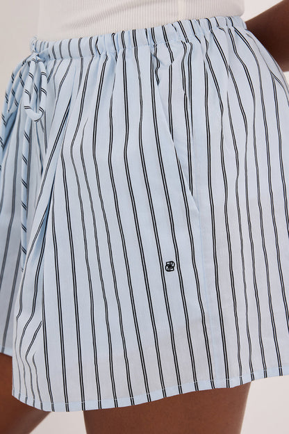 SABLE ICE BLUE SILK BLEND SHORT