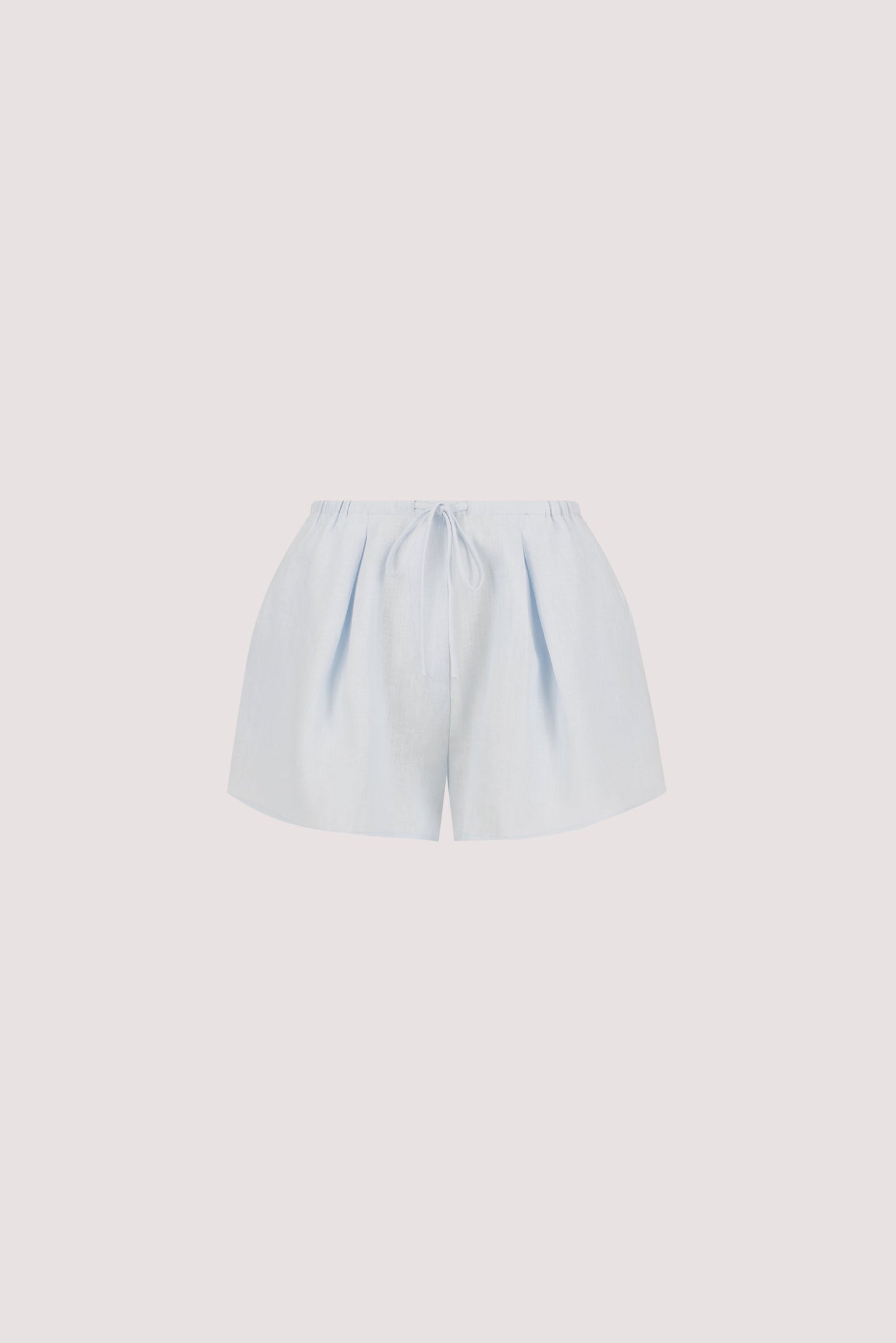 HELENA CORNFLOWER LINEN SHORT