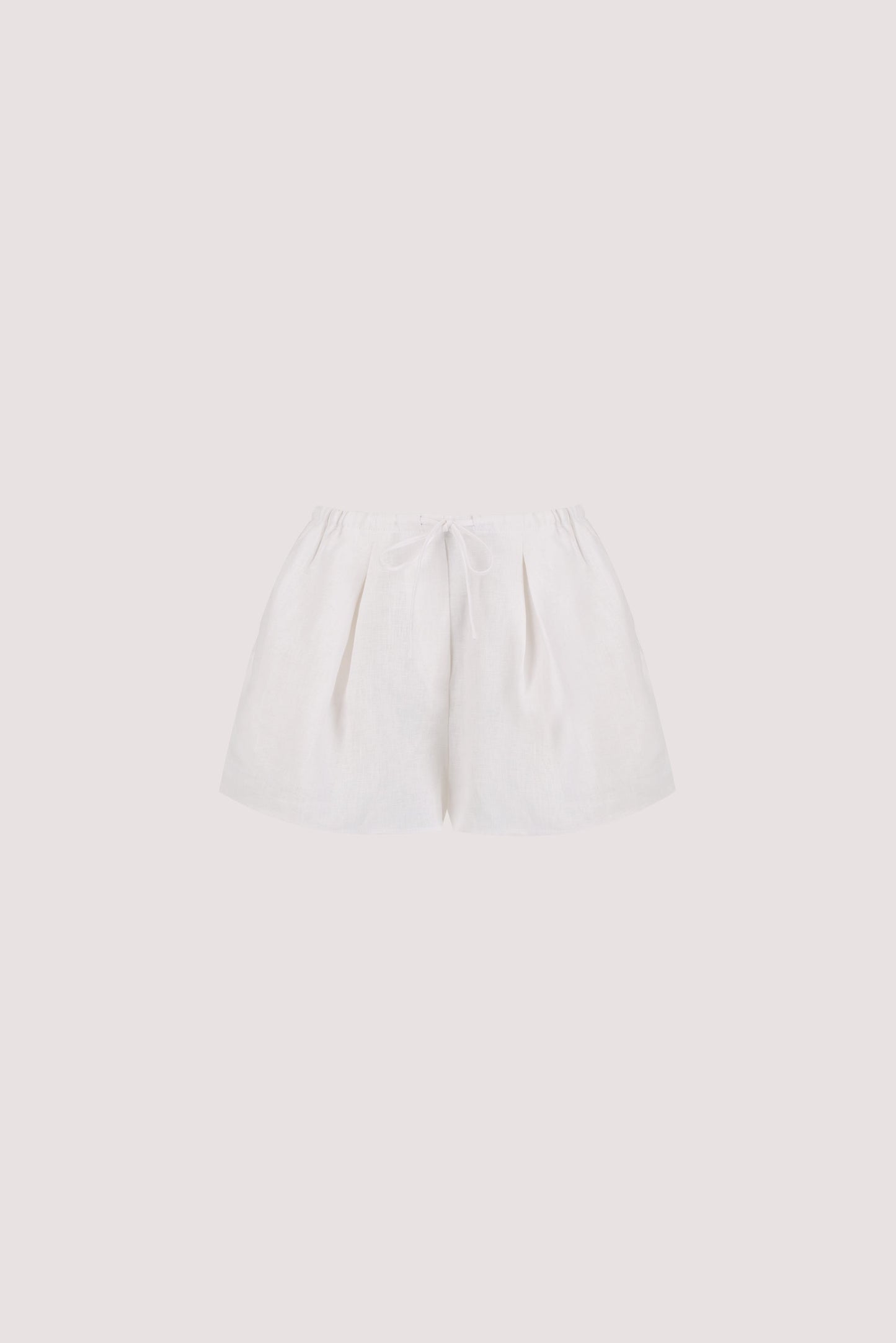 HELENA WHITE LINEN SHORT