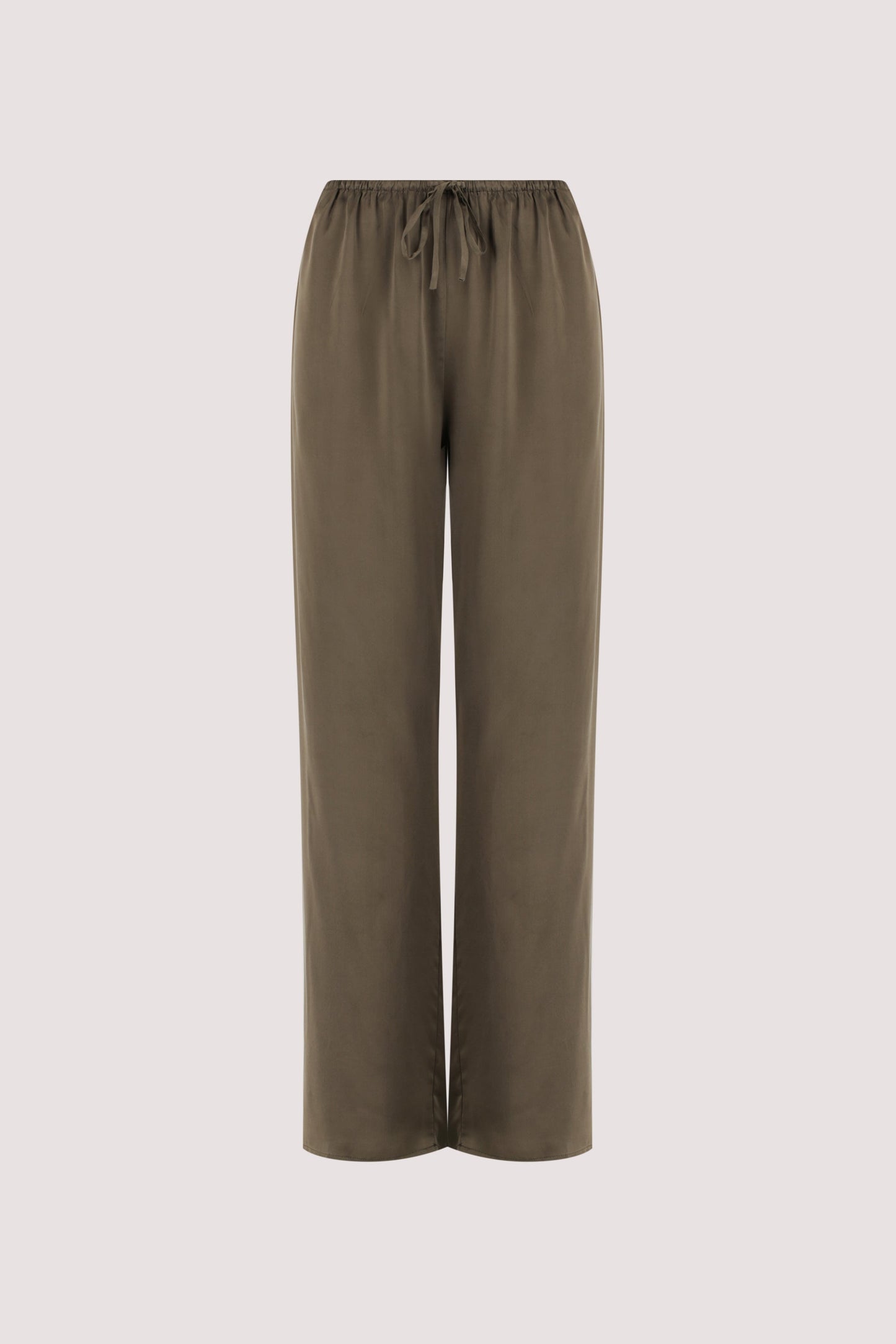 PERCY OLIVE SILK PANT