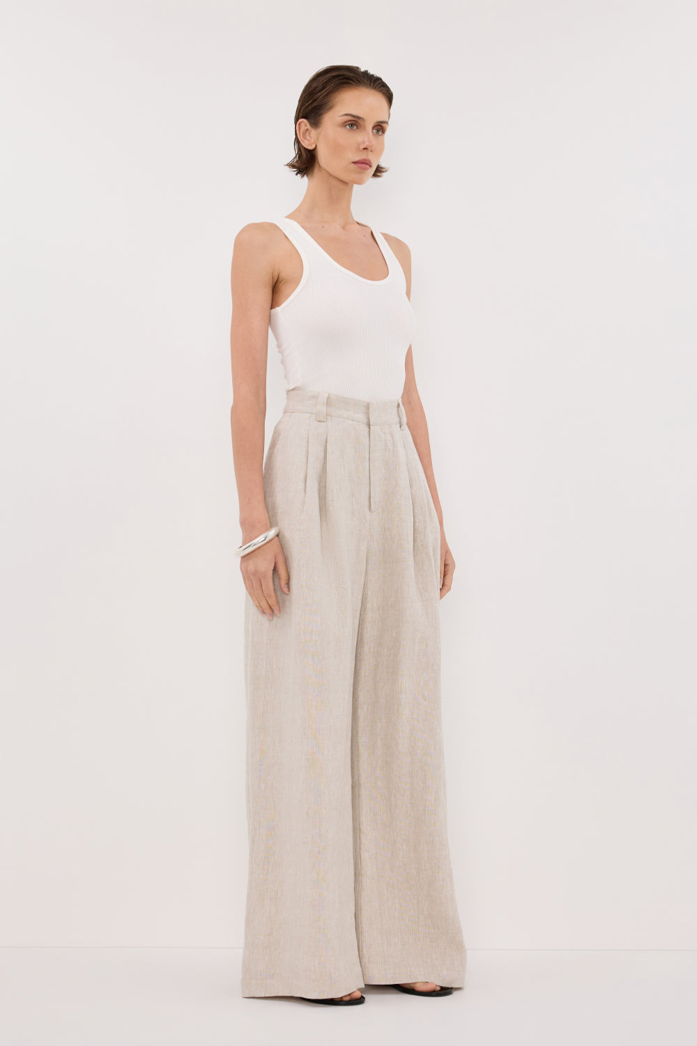 HOLDEN NATURAL LINEN PANT