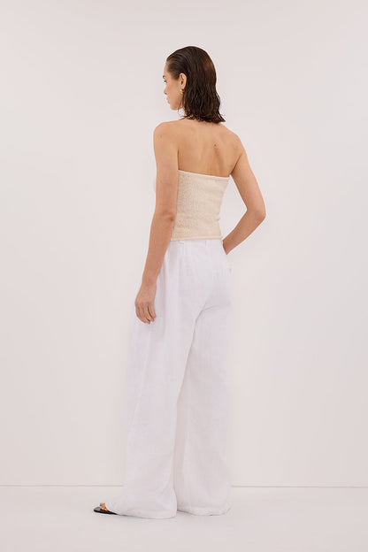 HOLDEN WHITE LINEN PANT