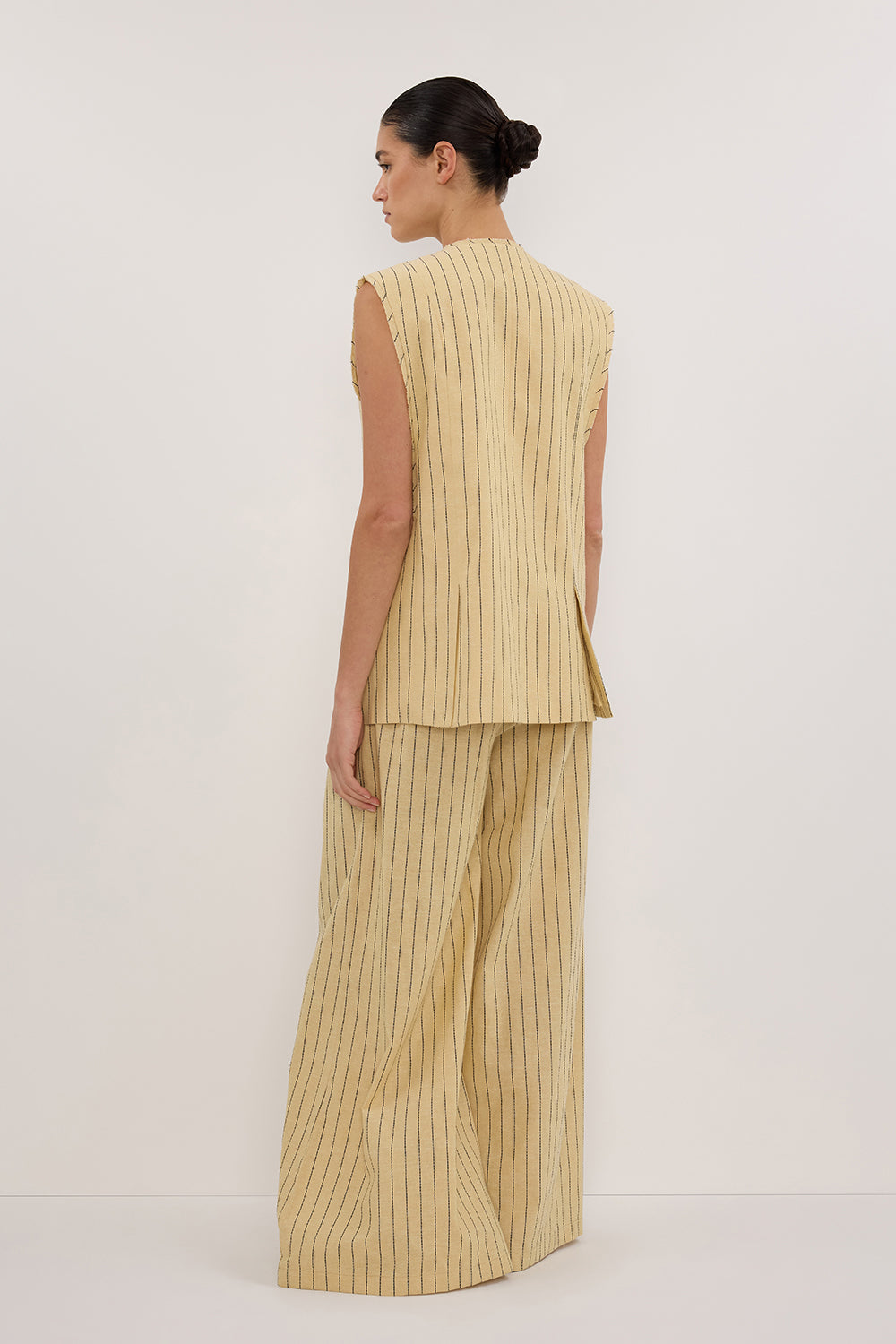 OLLIE DUNE STRIPE WIDE LEG PANT