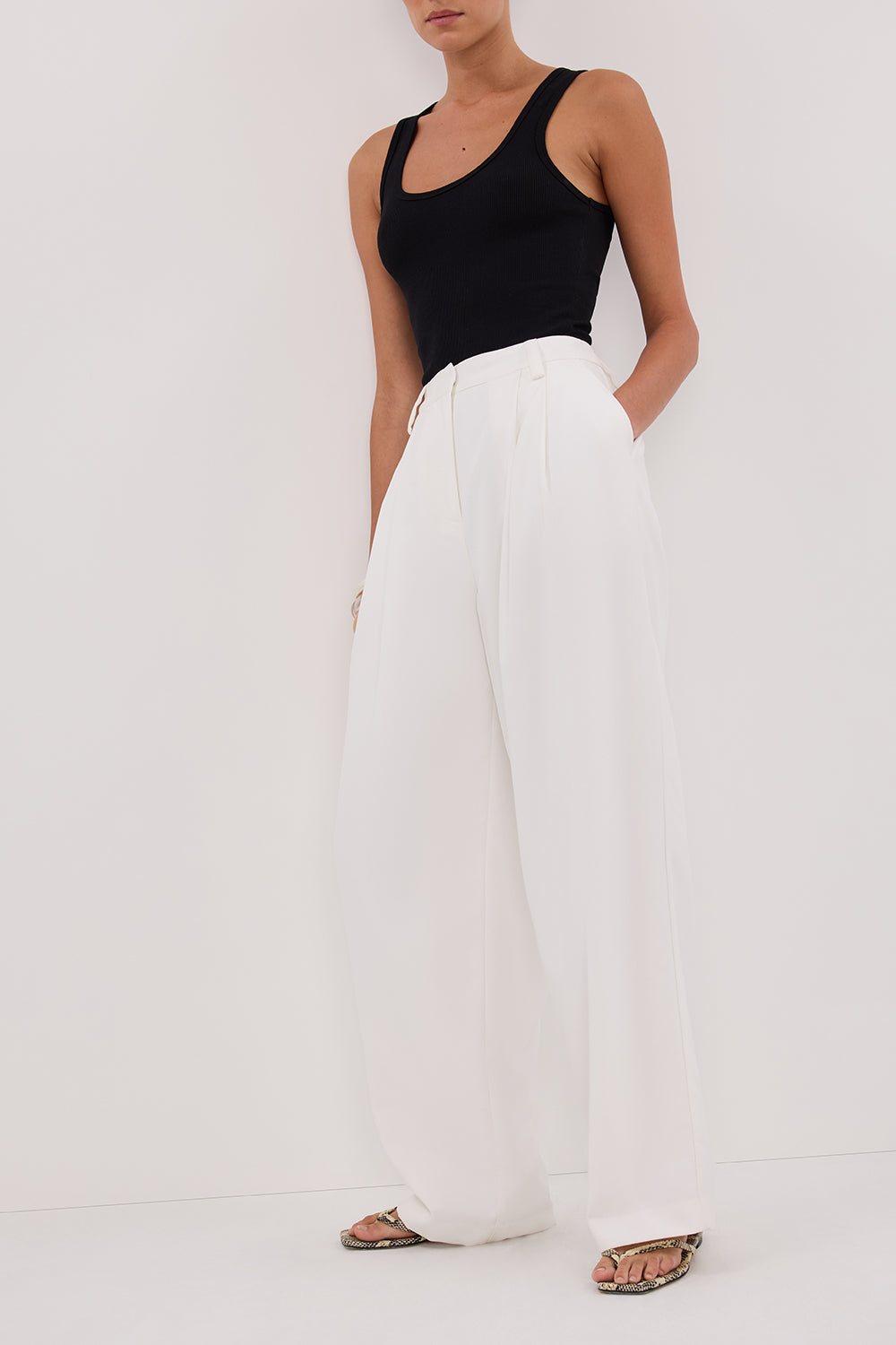 GRACE WHITE PANT