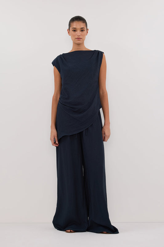 SHYLA SLATE WIDE LEG PANT