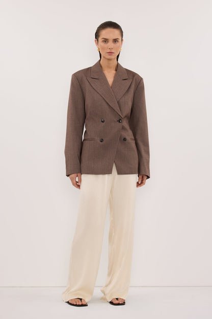 MONICA CREAM SATIN PANT