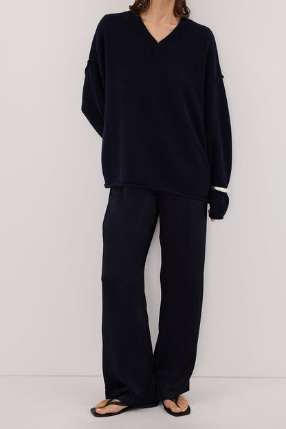 MONICA INK SATIN PANT