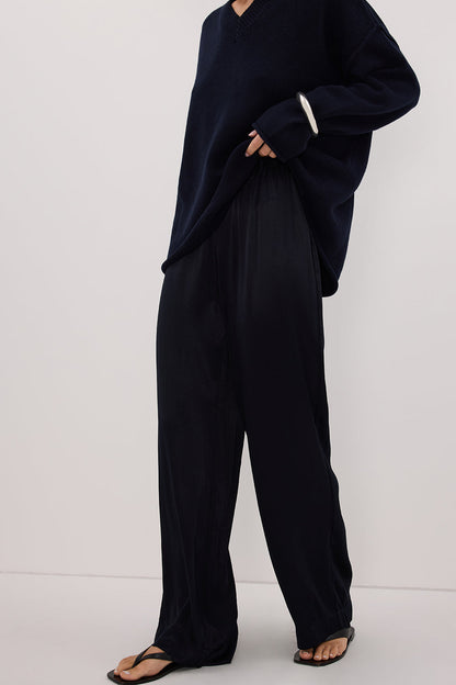 MONICA INK SATIN PANT