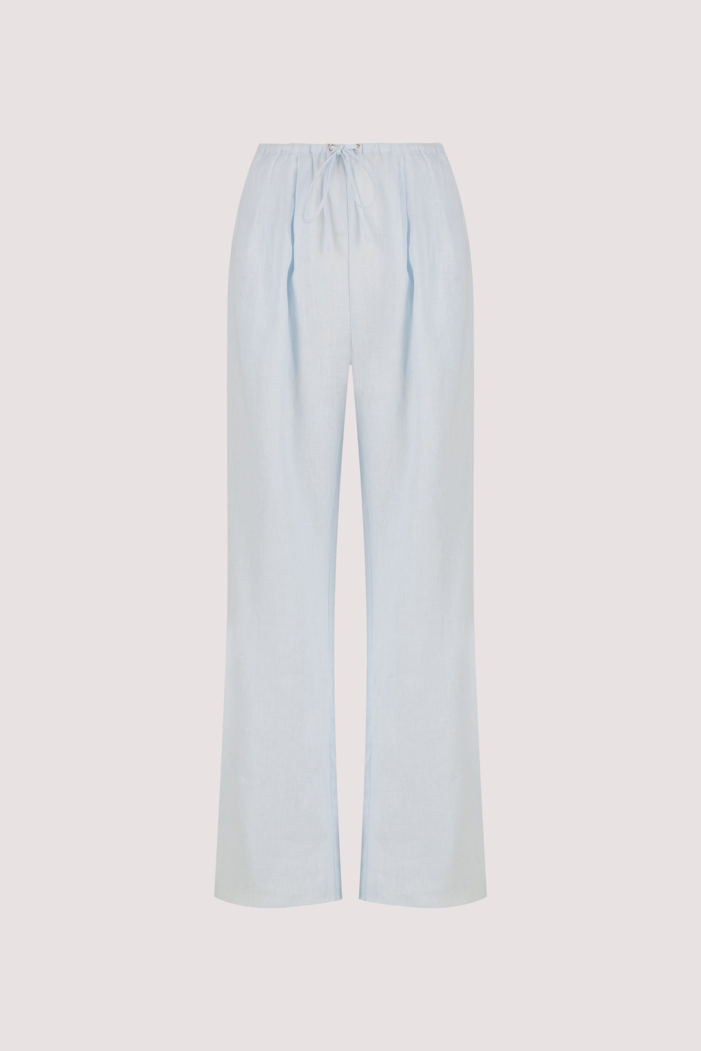 ELLIS ICE BLUE LINEN PANT