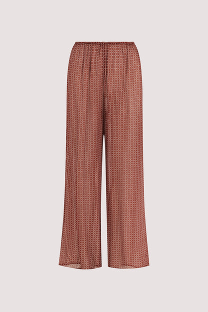 TIA SAHARA MICRO CHECK PANT