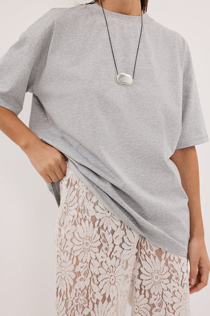 WILMA WHITE LACE PANT