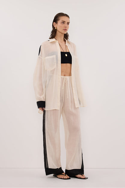 VIVIANNA SANDSTONE RAMIE PANT