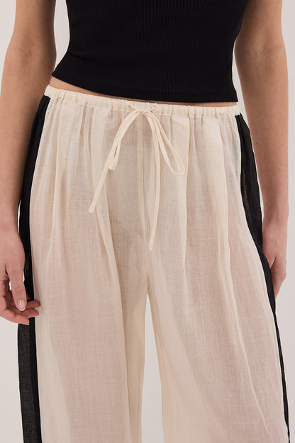 VIVIANNA SANDSTONE RAMIE PANT