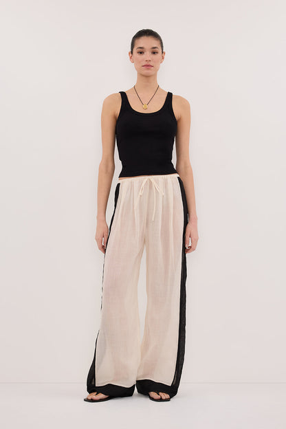 VIVIANNA SANDSTONE RAMIE PANT