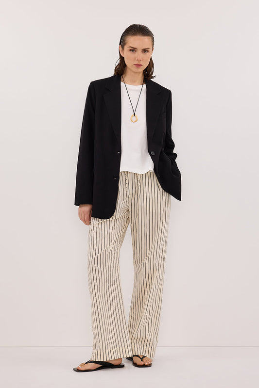 SABLE CREAM SILK BLEND PANT