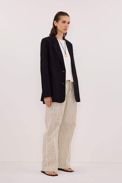 SABLE CREAM SILK BLEND PANT