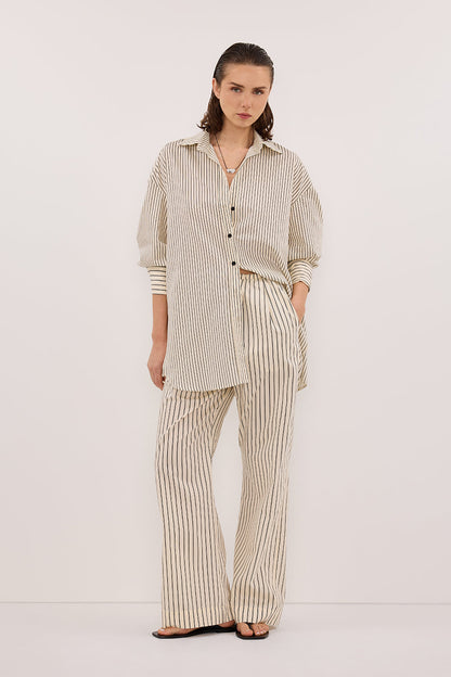 SABLE CREAM SILK BLEND PANT