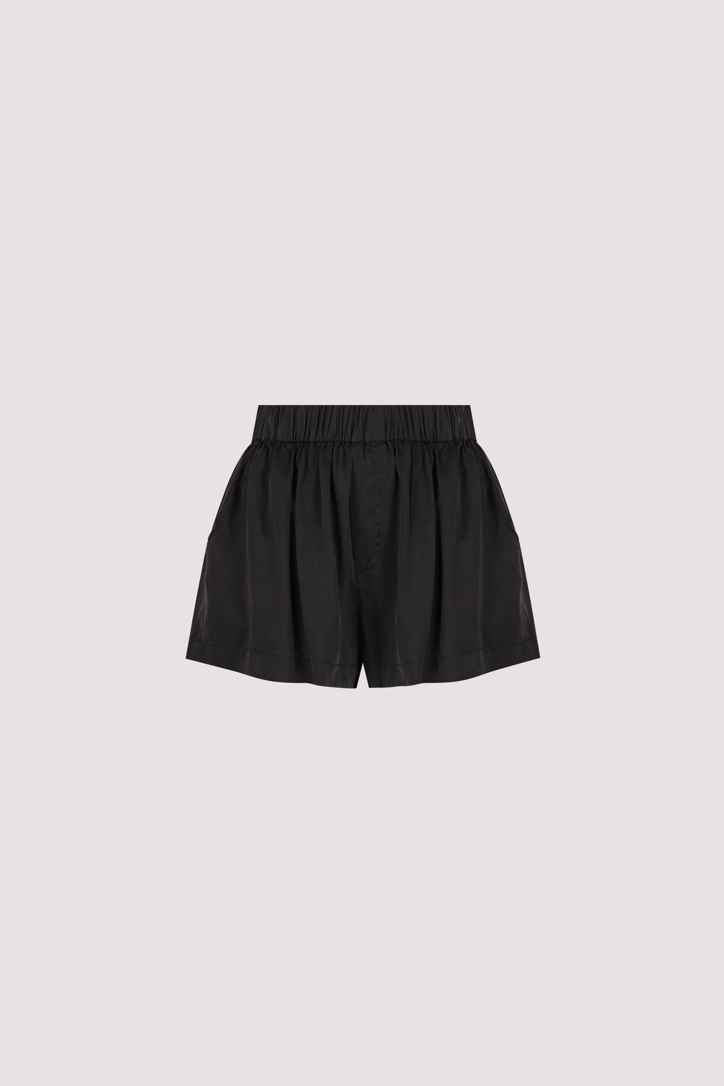 ISLA BLACK SILK SHORT