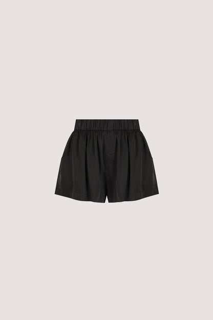 ISLA BLACK SILK SHORT