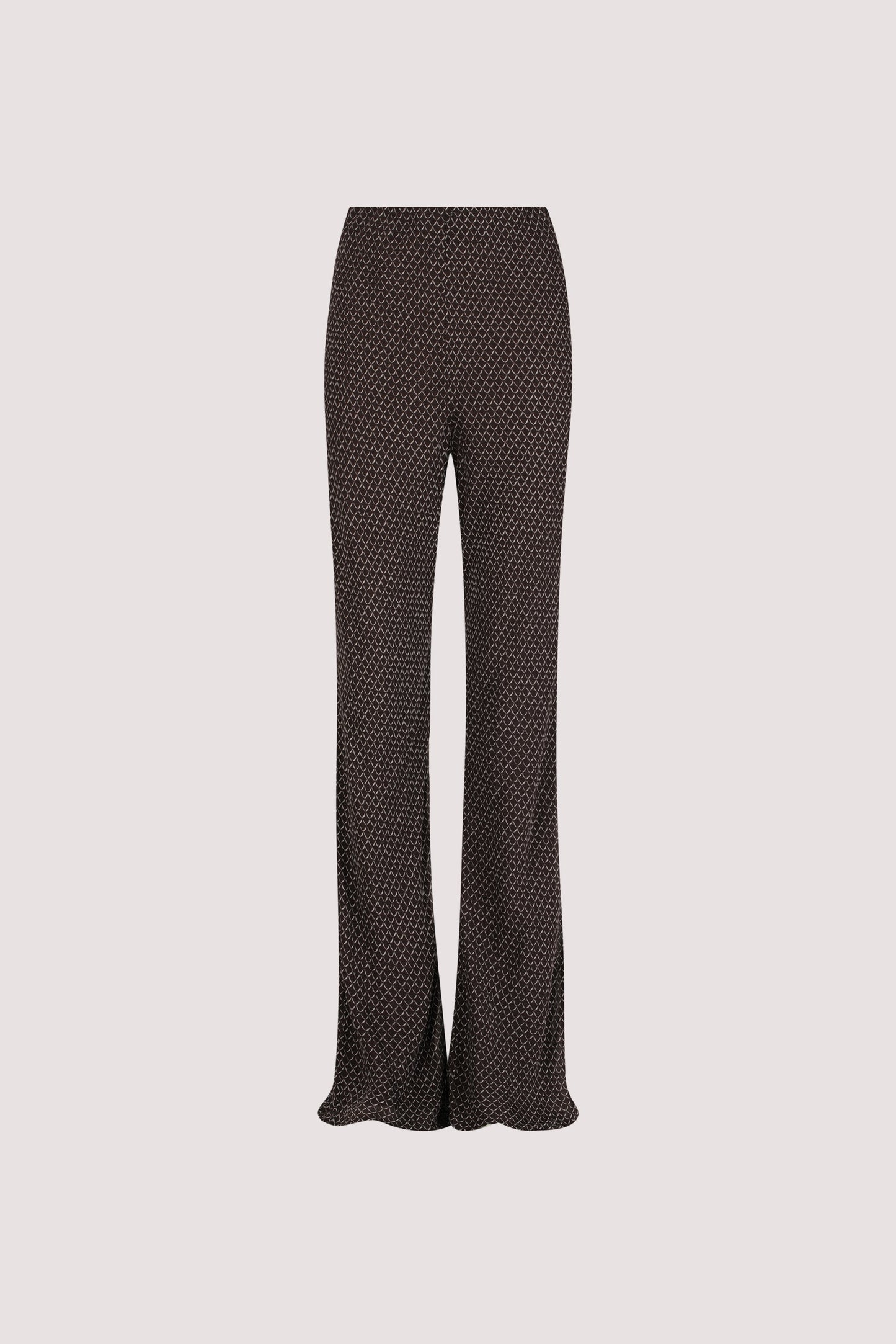 TIA CHOC MICRO CHECK BIAS PANT
