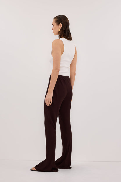 SUNTIA DARK CHOC BIAS PANTS