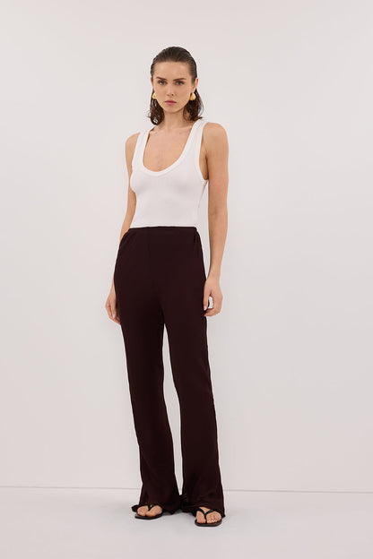SUNTIA DARK CHOC BIAS PANTS