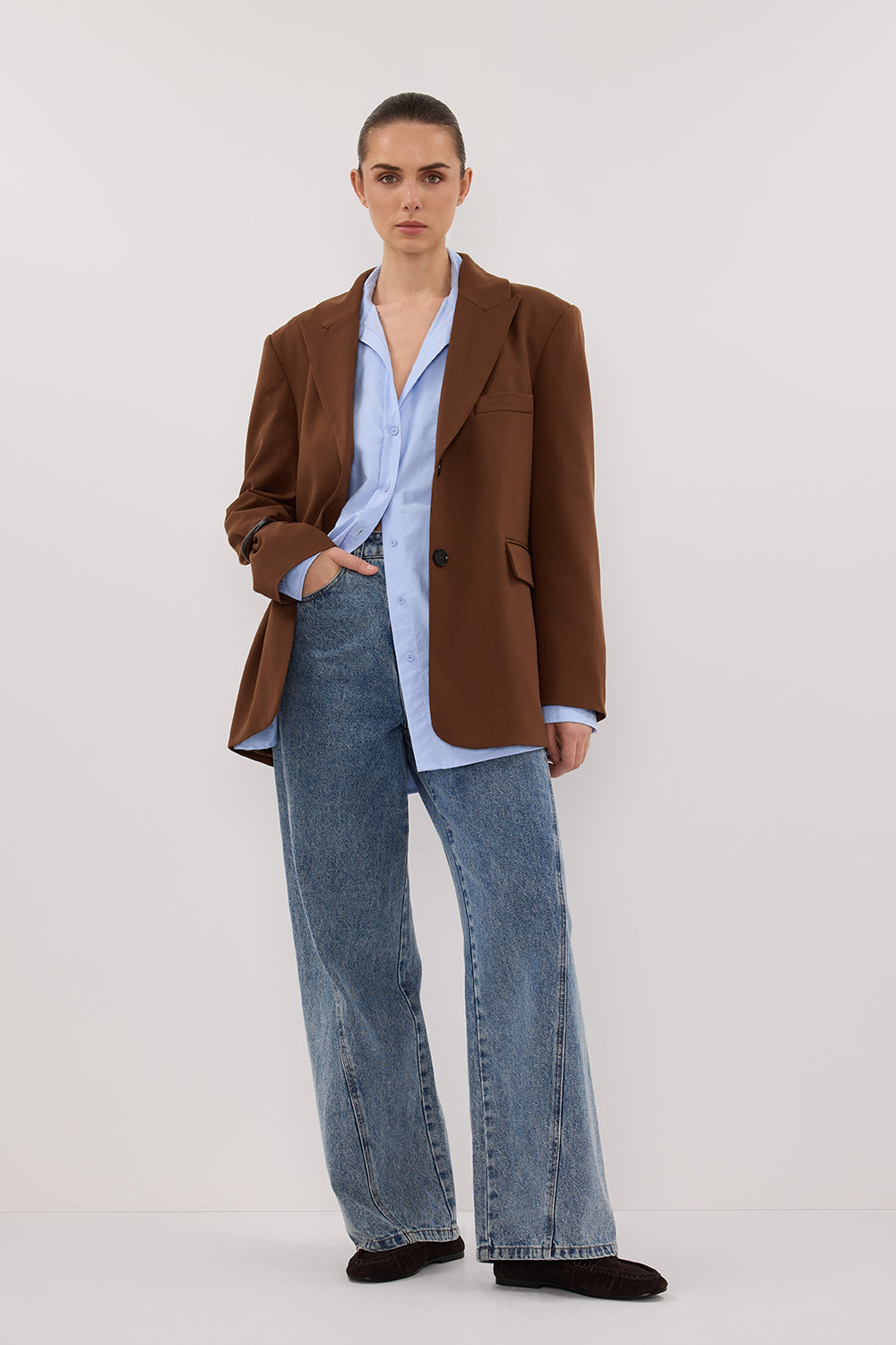 HARLEY RUST BOYFRIEND BLAZER