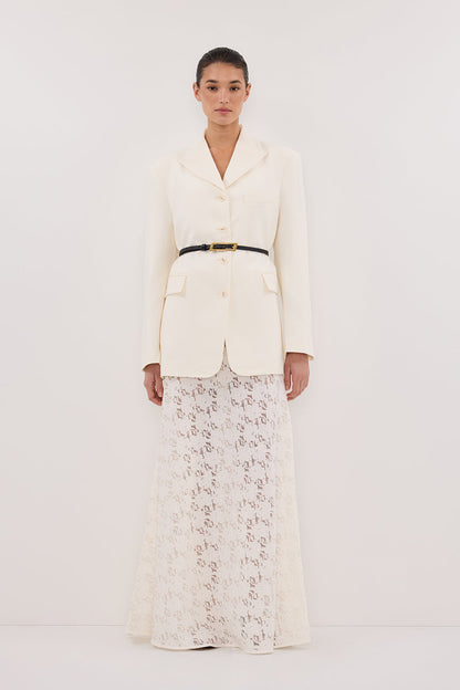 LIV CREAM BOYFRIEND BLAZER