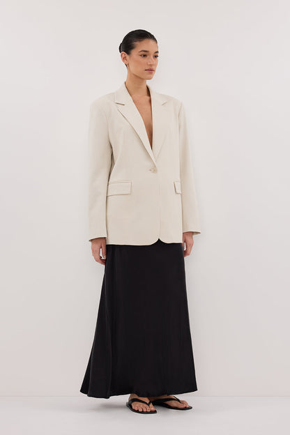 EDEN PLASTER OVERSIZED BOXY BLAZER