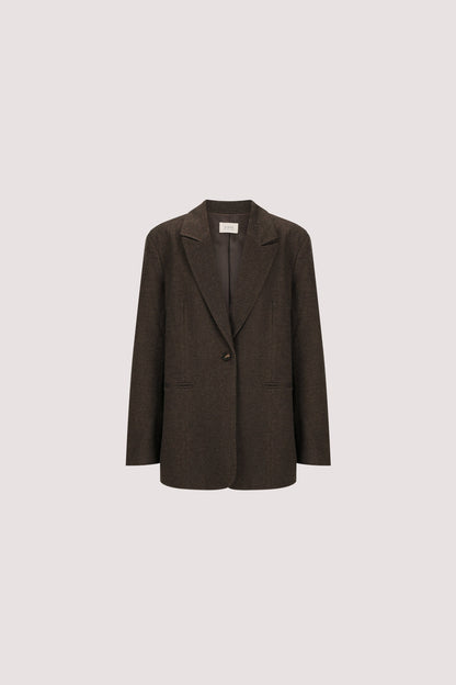CHARLIE CHOC WOOL BLEND BLAZER