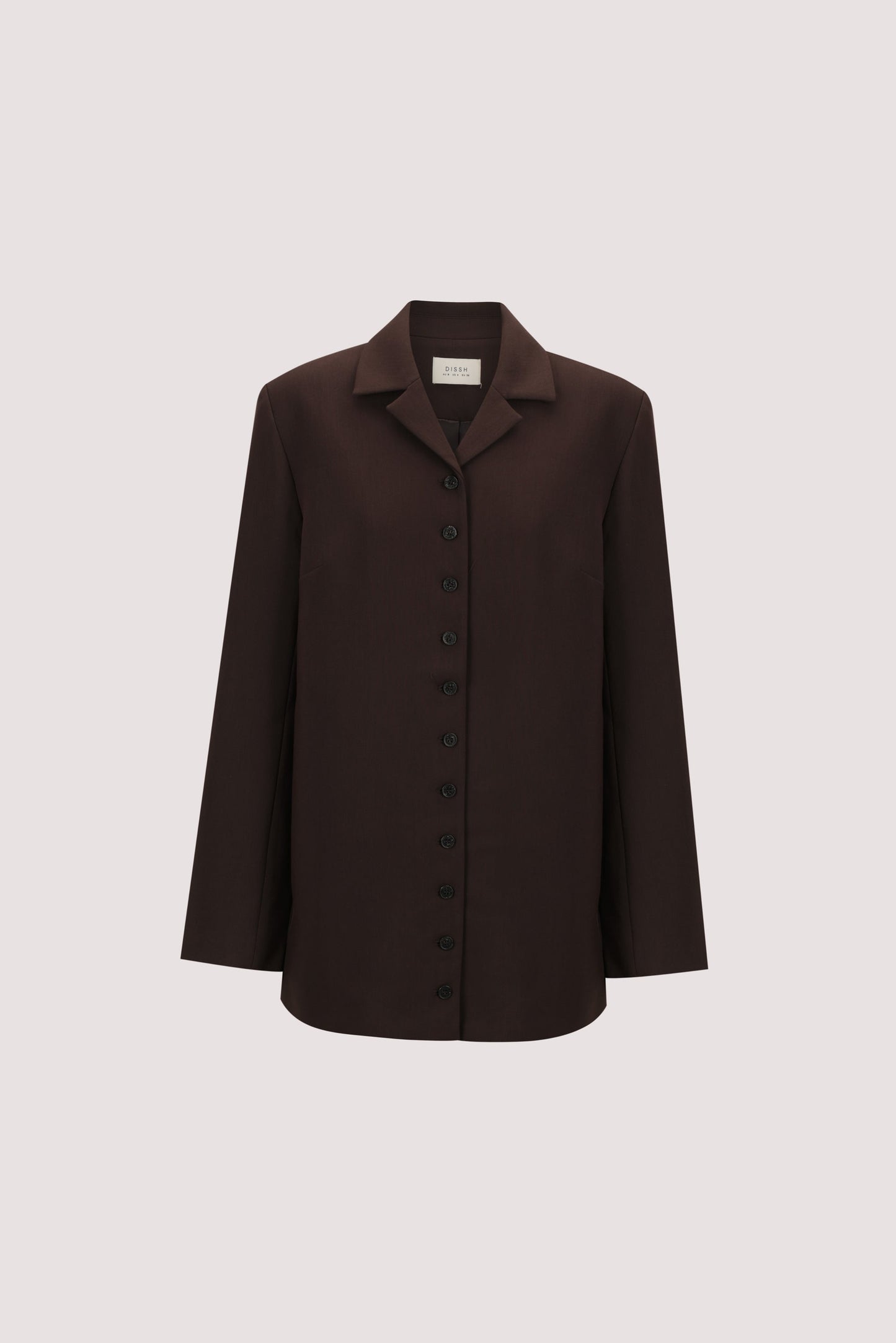 RYKER DARK CHOC OVERSIZED BLAZER