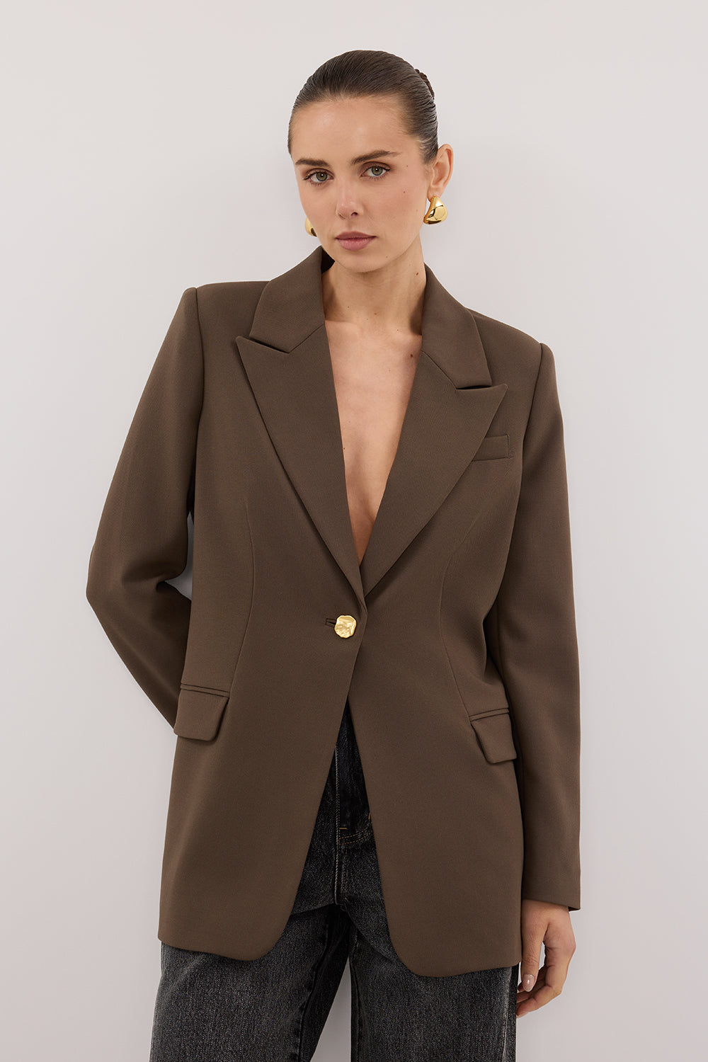 COHEN CLOVER CINCHED BLAZER