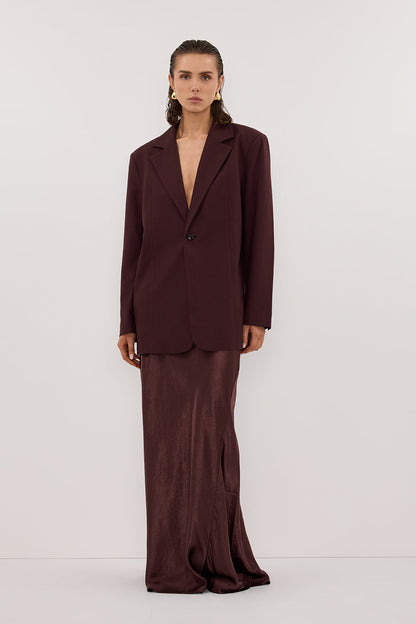 PRUE WALNUT OVERSIZED BLAZER