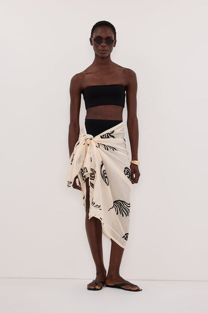 POSITANO SANDSTONE RAMIE SARONG