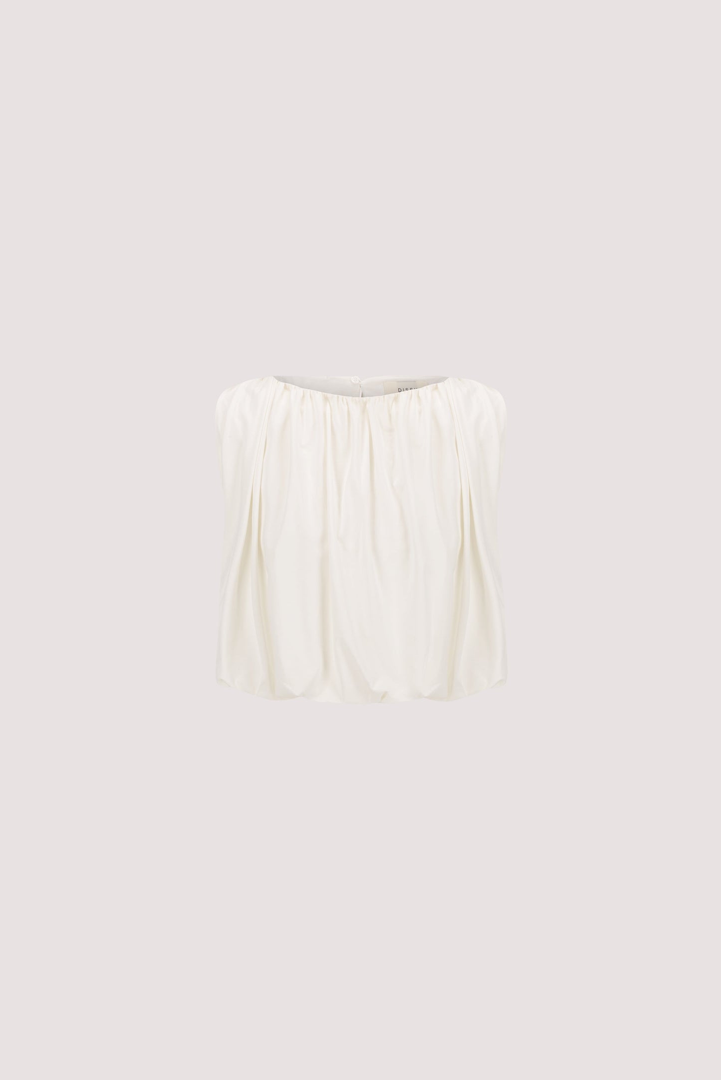 AVA OFF WHITE SLEEVELESS MODAL BLEND TOP