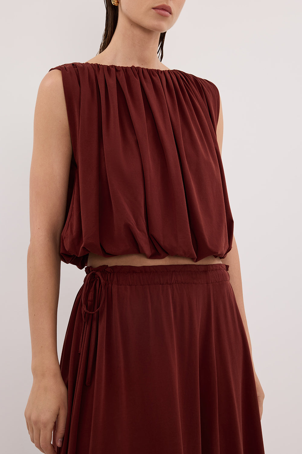 AVA SAHARA SLEEVELESS MODAL BLEND TOP