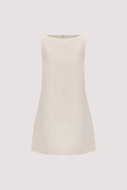 ROWIE BONE SLEEVELESS BOAT NECK TUNIC TOP