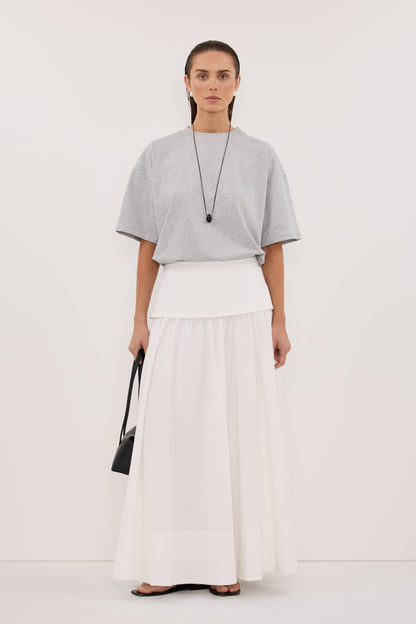 TYRA SILVER MARLE BOYFRIEND TEE