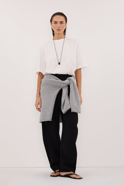 TYRA WHITE BOYFRIEND TEE