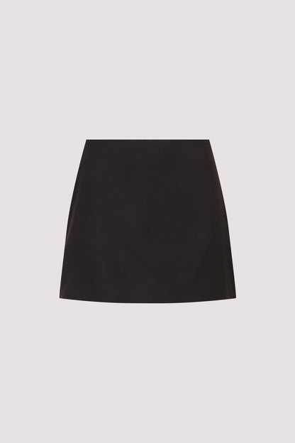 SOHO BLACK TAILORED SKORT