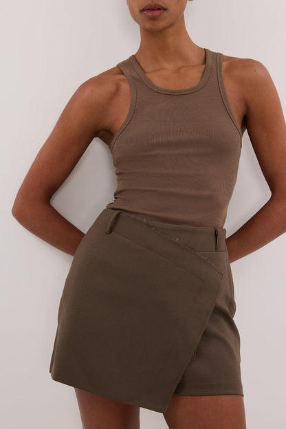 JULIE CLOVER TAILORED SKORT